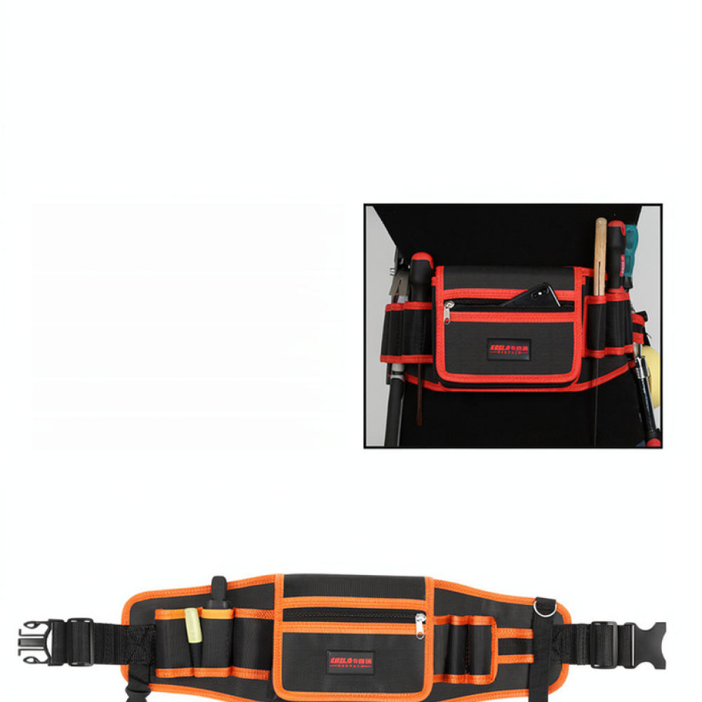 Heavy Equipment Electrician - Wear Resistant Tool Belt Pouch Oxford
