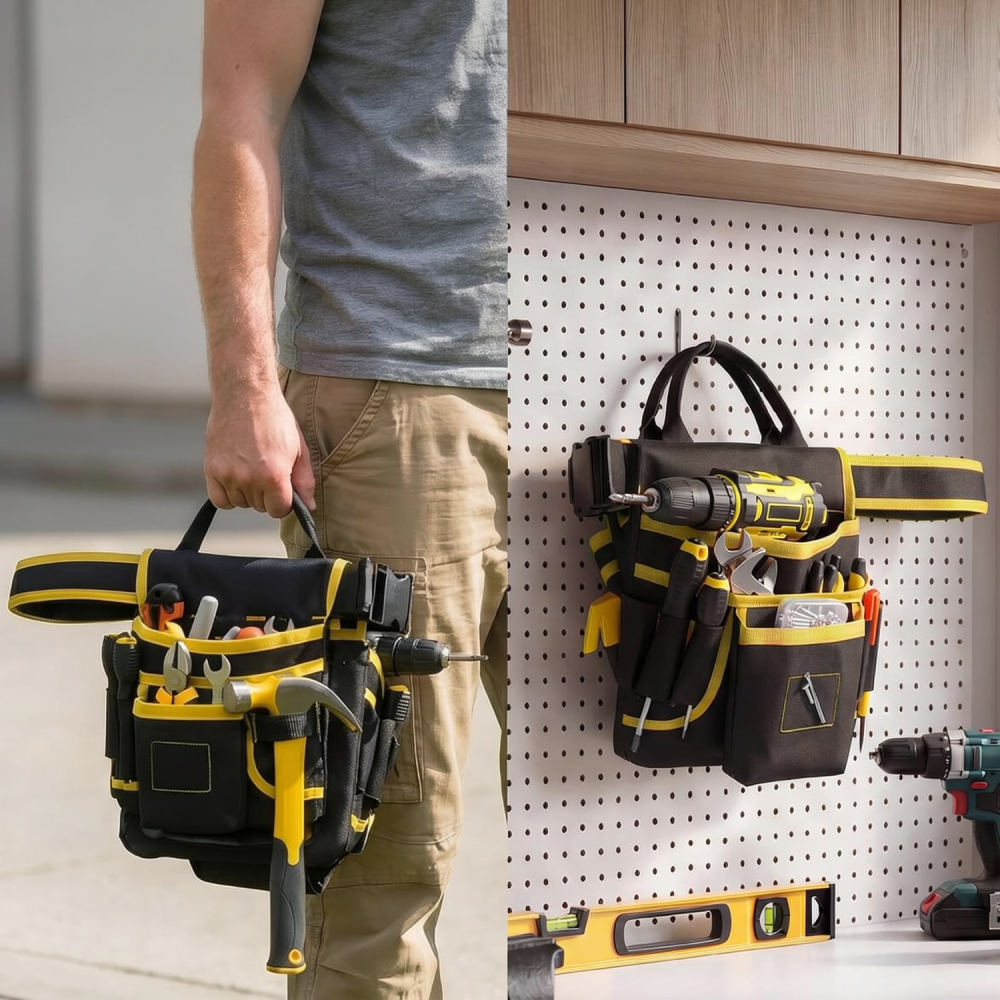 Heavy Duty Tool Belt Pouch Mul - Heavy Equipment Electrician recension och pris