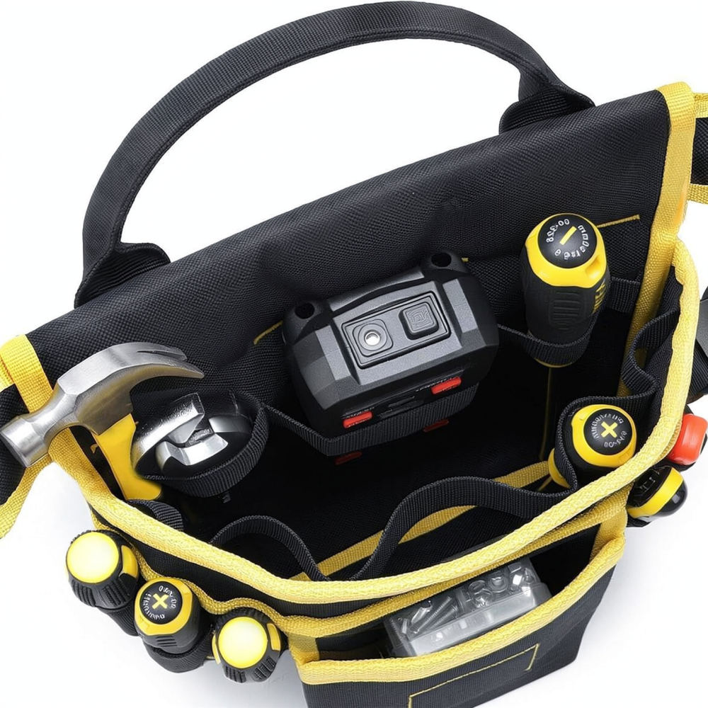 Heavy Duty Tool Organizer Pouc - Heavy Equipment Electrician recension och pris