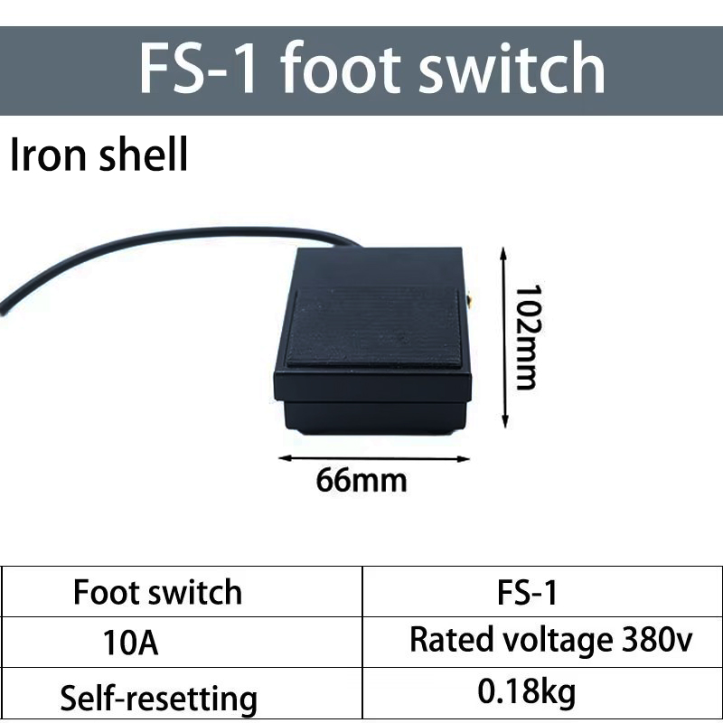 Foot Pedal Switch TFS-1, Heavy - Heavy Equipment Grinder recension och pris
